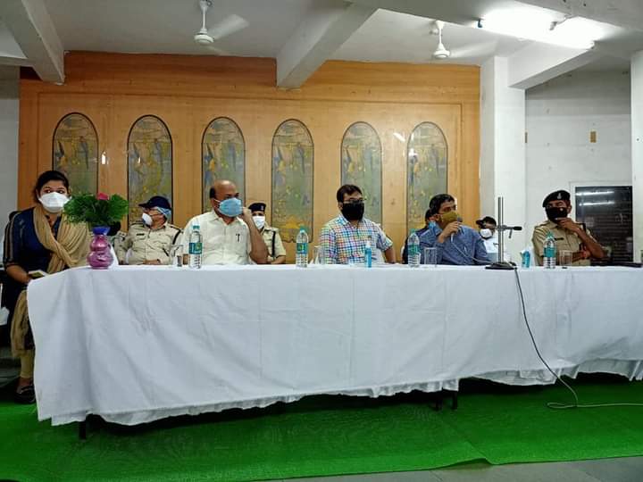 पांढुर्णा में शांति समिति की बैठक में गोटमार मेला सांकेतिक रूप से मनाने का निर्णय