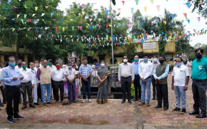 स्वतंत्रता दिवस: एसडीएम कार्यालय पर एसडीएम मेघा शर्मा ने किया ध्वजारोहण