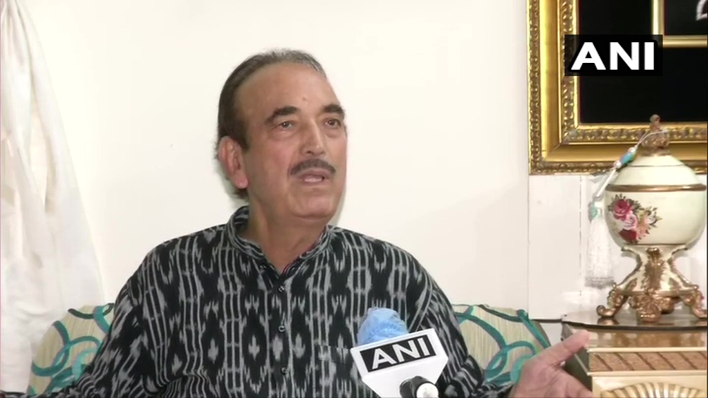 गुलामनबी आज़ाद बोले ‘हमारा इरादा कांग्रेस को मजबूत और सक्रीय बनाने का’