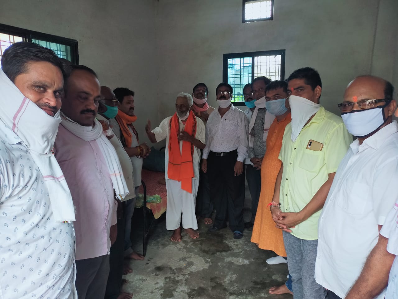 पांढुर्नावासियो ने अयोध्या में राम मंदिर निर्माण के भूमिपूजन के अवसर पर मनाया जश्न