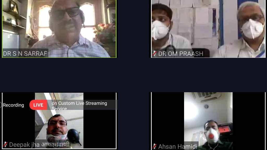 संक्रमण के दौर में भी अस्पतालों में चिकित्सा कार्य का सही रूप से हो रहा है संचालन