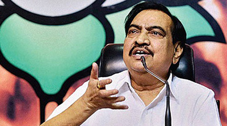 महाराष्ट्र: बीजेपी के कद्दावर नेता एकनाथ खड़से ने छोड़ी पार्टी