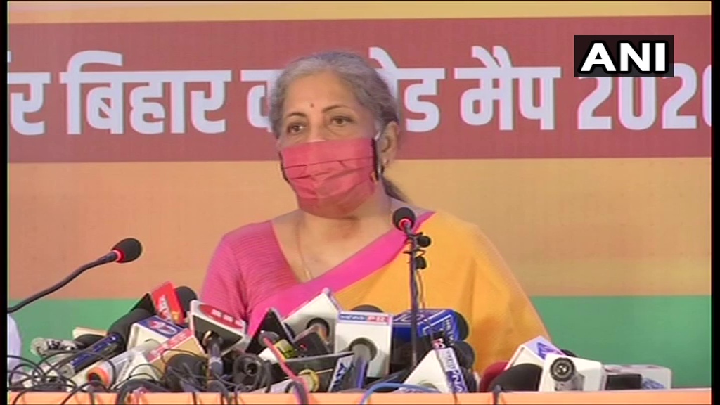 बिहार चुनाव के लिए बीजेपी के घोषणा पत्र में मुफ्त टीका और रोज़गार का वादा