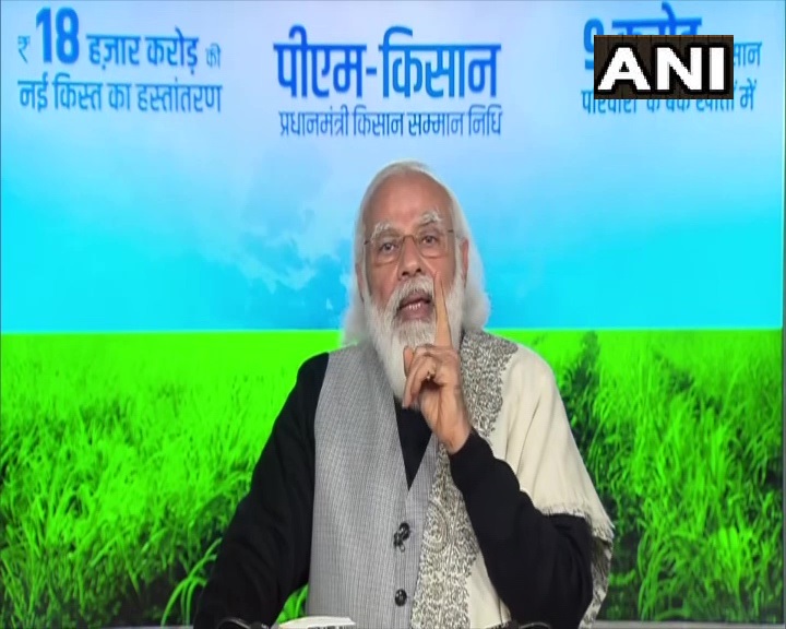 पीएम मोदी ने विपक्ष पर लगाया किसानो को गुमराह करने का आरोप