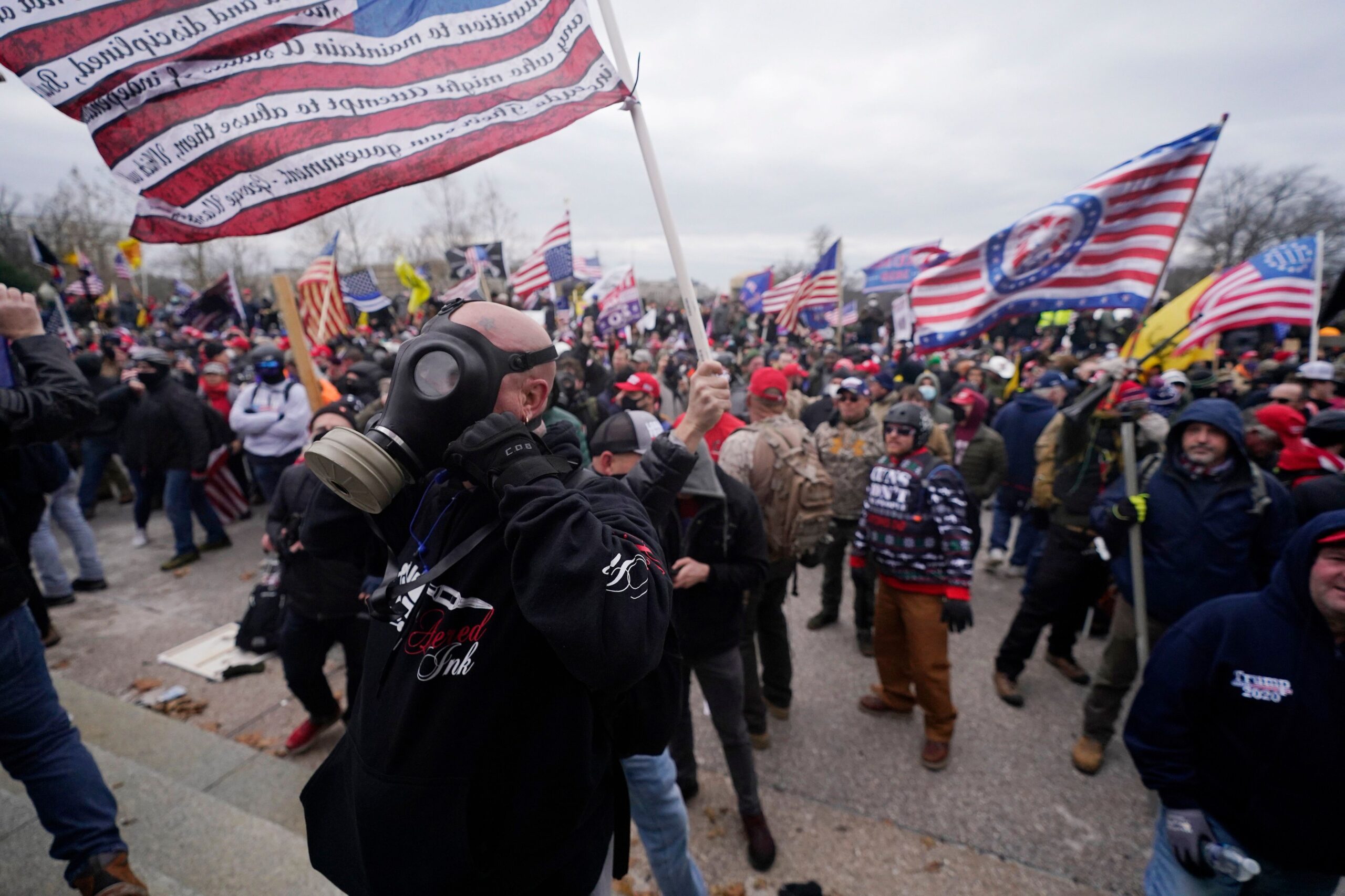Breaking: Trump supporters hold a protest in Washington, one dead