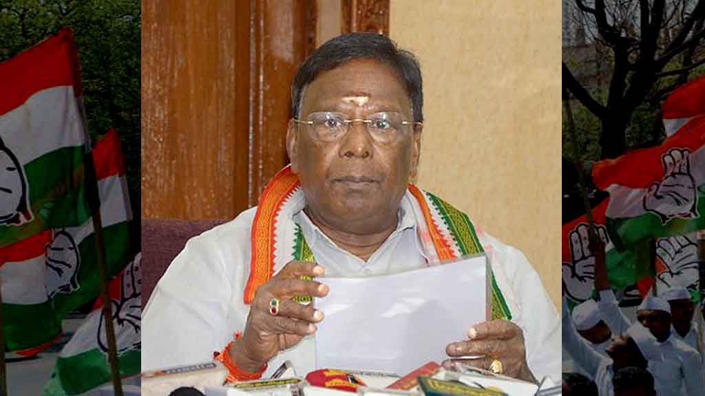 पुडुचेरी में राष्ट्रपति शासन लगाया गया