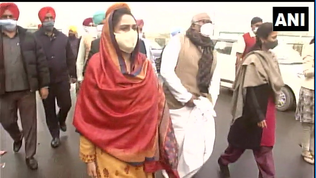 किसानो से मिलने गाज़ीपुर बॉर्डर पहुंचे विपक्षी सांसदों को पुलिस ने लौटाया