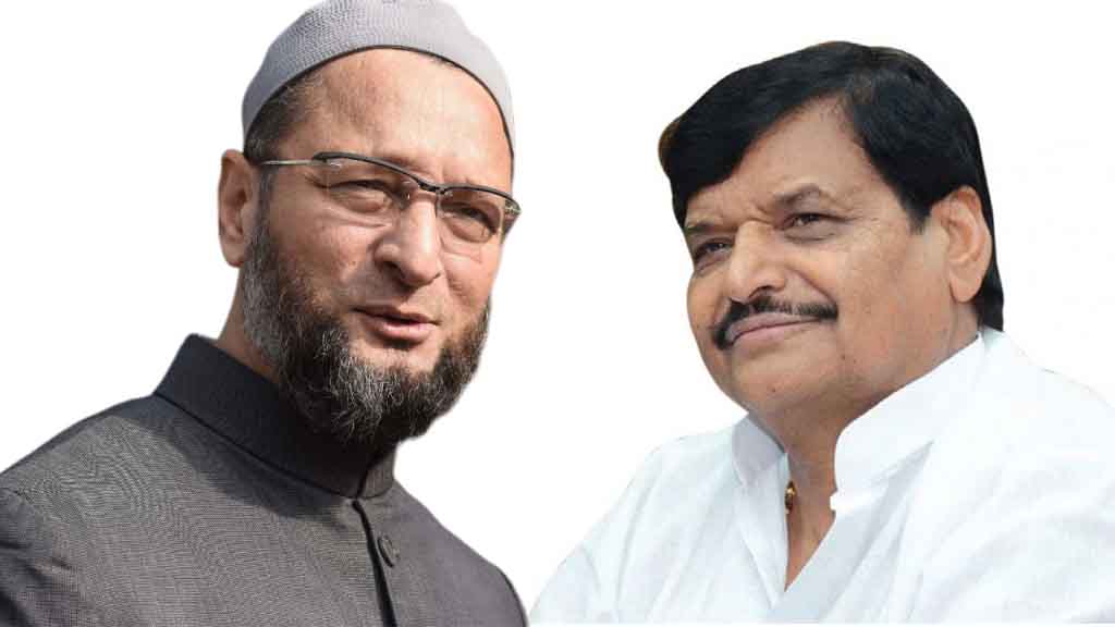 ओवैसी और शिवपाल में हुई मुलाकात, क्या बदल रहे यूपी के समीकरण