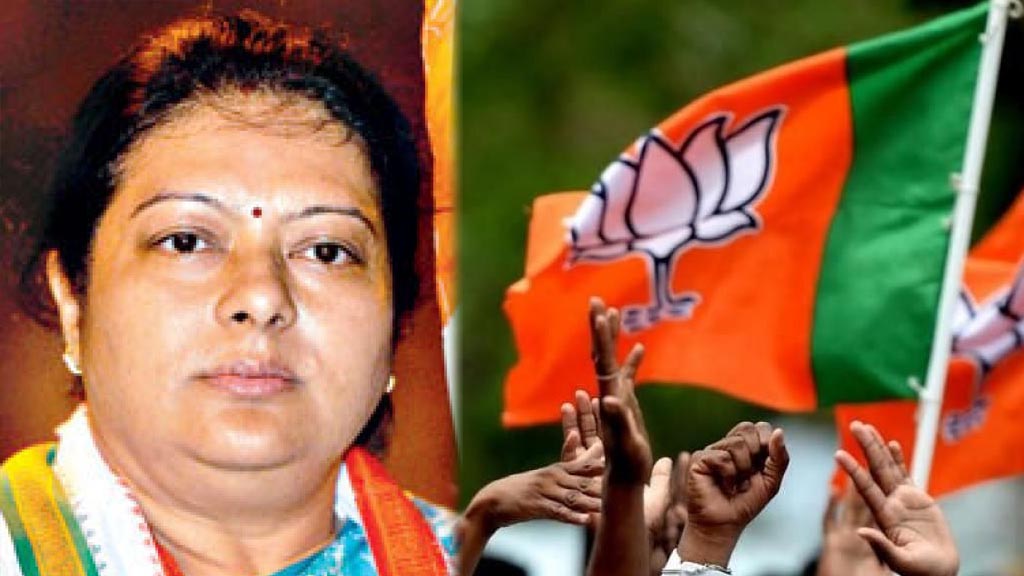 बीजेपी को एक और झटका: दिवंगत कांग्रेस नेता की पत्नी ने लौटाया बीजेपी का टिकिट