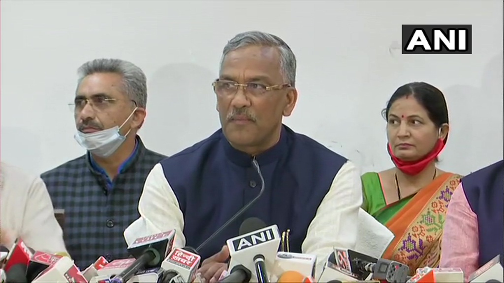 त्रिवेंद्र सिंह रावत ने उत्तराखंड के मुख्यमंत्री पद से दिया इस्तीफा