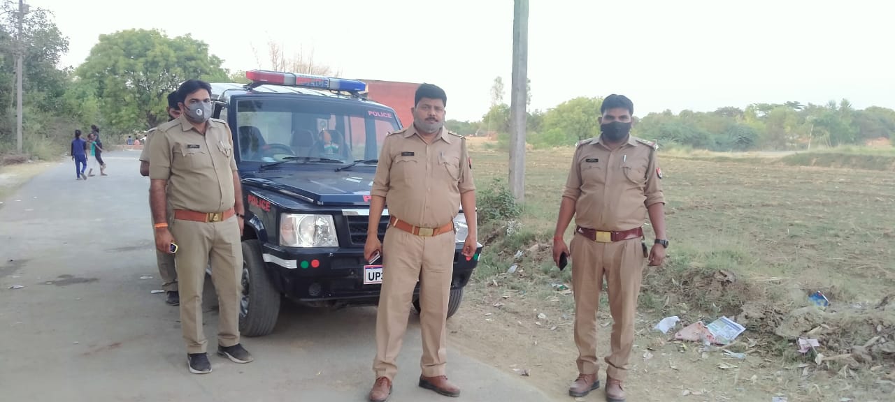 अमेठी: पंचायत चुनाव को लेकर पुलिस सतर्क, हर गांव पर पैनी नजर