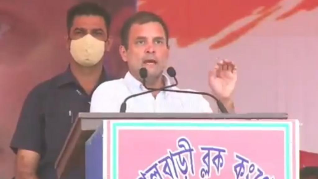 पश्चिम बंगाल: ममता पर सीधा हमला बोलने से बचते दिखे राहुल, बीजेपी पर साधा निशाना