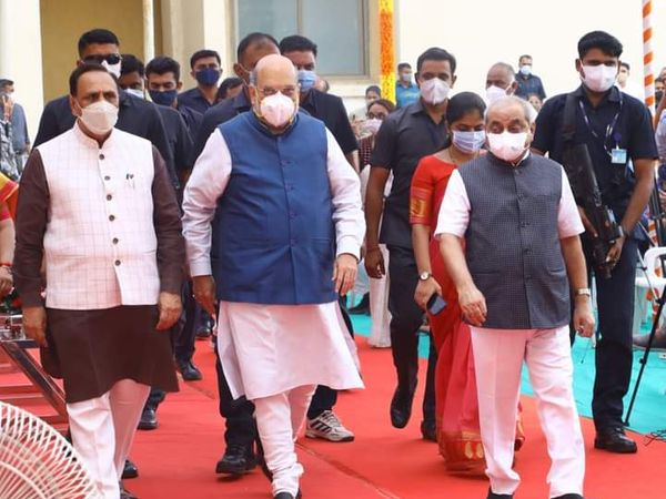 गुजरात के डिप्टी सीएम मिले कोरोना संक्रमित, अमित शाह के साथ हुए थे कार्यक्रम में शामिल