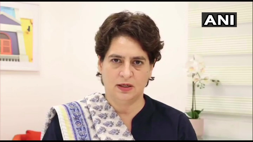 यूपी के हालातो पर प्रियंका ने जताई चिंता, प्रदेश सरकार पर लगाया अनदेखी का आरोप