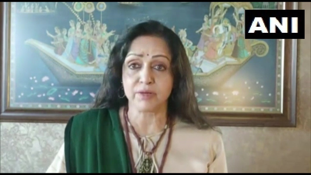 कोरोना पर जीत दर्ज करने के लिए अब बीजेपी सांसद हेमा मालिनी ने की हवन करने की अपील