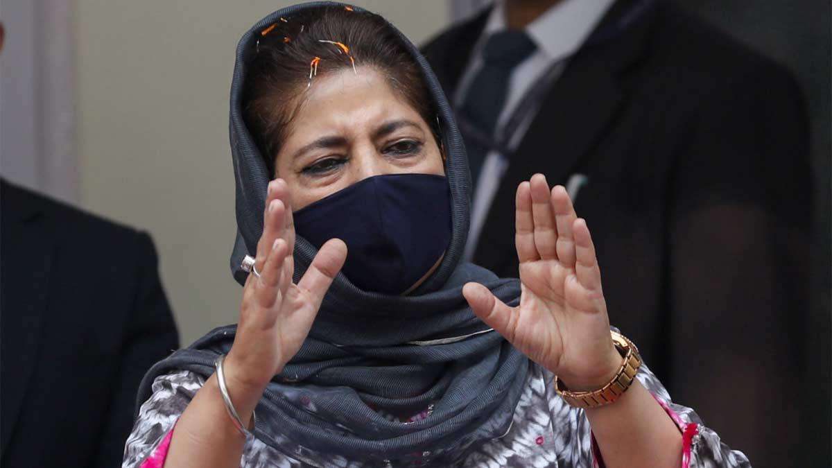 जिस नए कश्मीर का प्रचार किया जा रहा है वह सिर्फ धोखा है: महबूबा मुफ़्ती