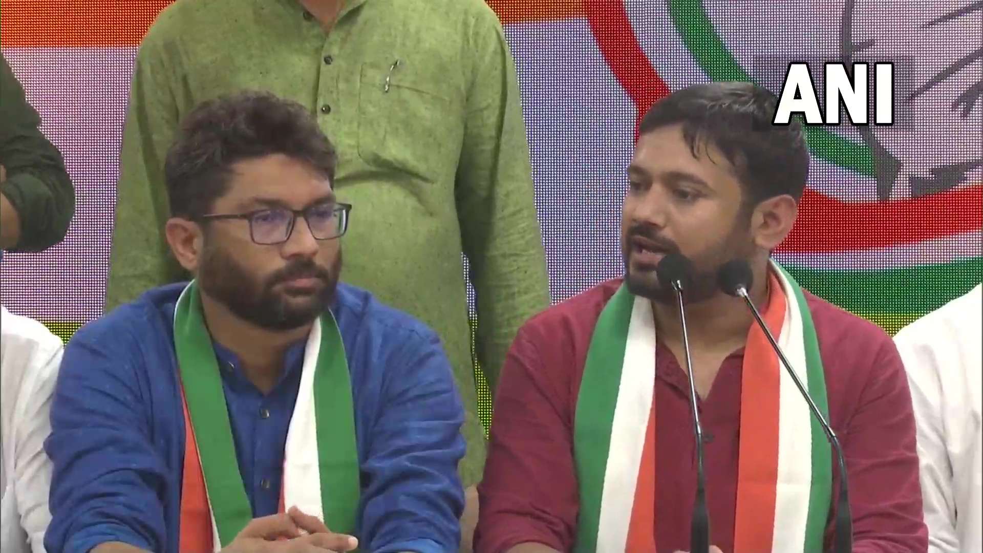 कांग्रेस में कन्हैया की एंट्री, जिग्नेश नहीं हुए शामिल