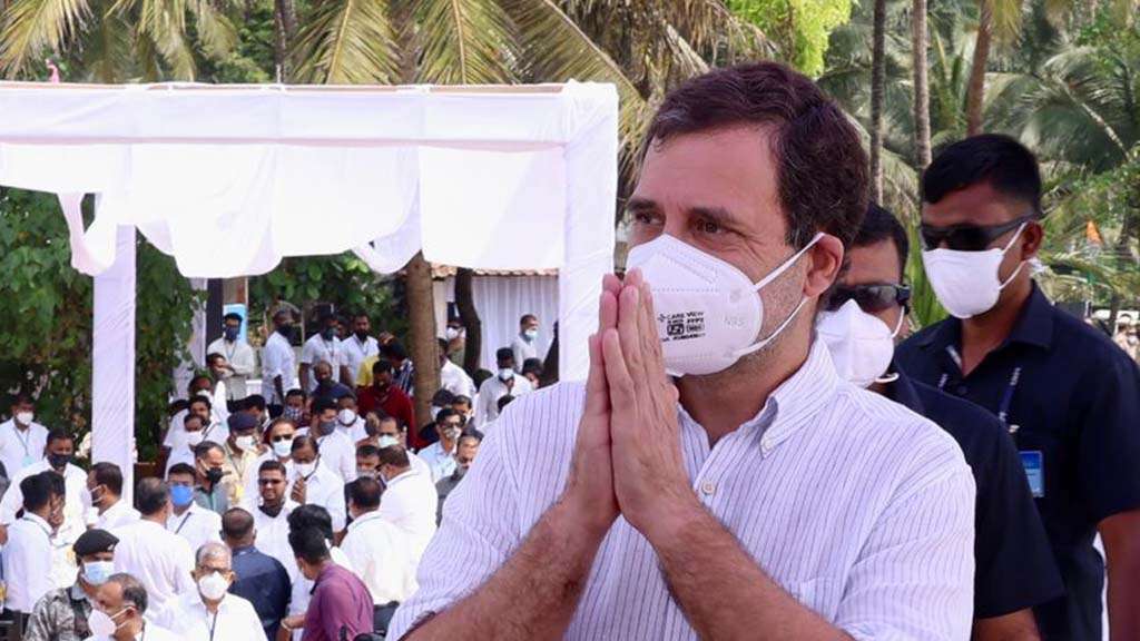 गोवा में बोले राहुल, ‘कांग्रेस के चुनावी वादे महज वादे नहीं बल्कि गारंटी है’