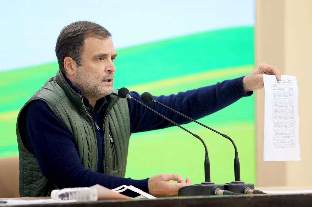 आंदोलन में मारे गए किसानो के परिजनों को मुआवजा दे सरकार, लिस्ट न हो तो हमसे ले ले- राहुल