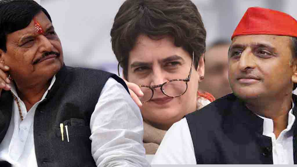 अखिलेश और शिवपाल के खिलाफ उम्मीदवार नहीं उतारेगी कांग्रेस