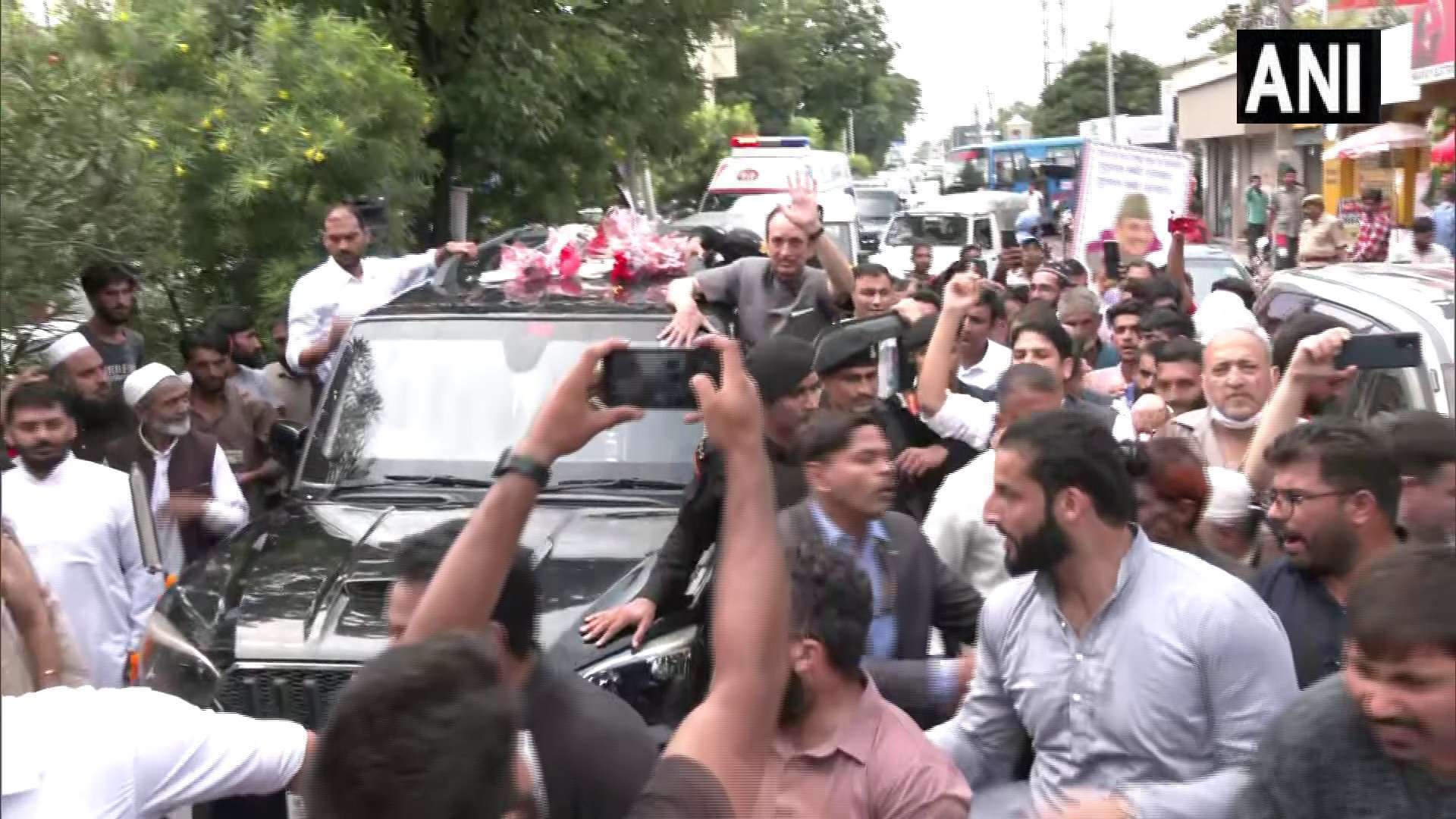 कांग्रेस के बिना आज पहली बार रैली करेंगे गुलामनबी आज़ाद