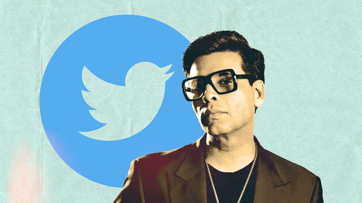 करण जौहर ने अपना ट्विटर अकांउट बंद किया