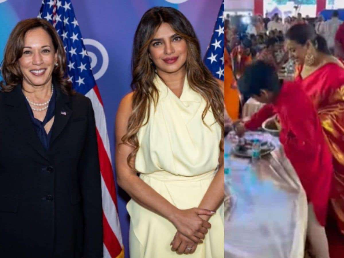 वाशिंगटन : प्रियंका चोपड़ा ने कमला हैरिस से कहा, ‘‘एक तरह से हम दोनों ही भारत की बेटियां हैं’’