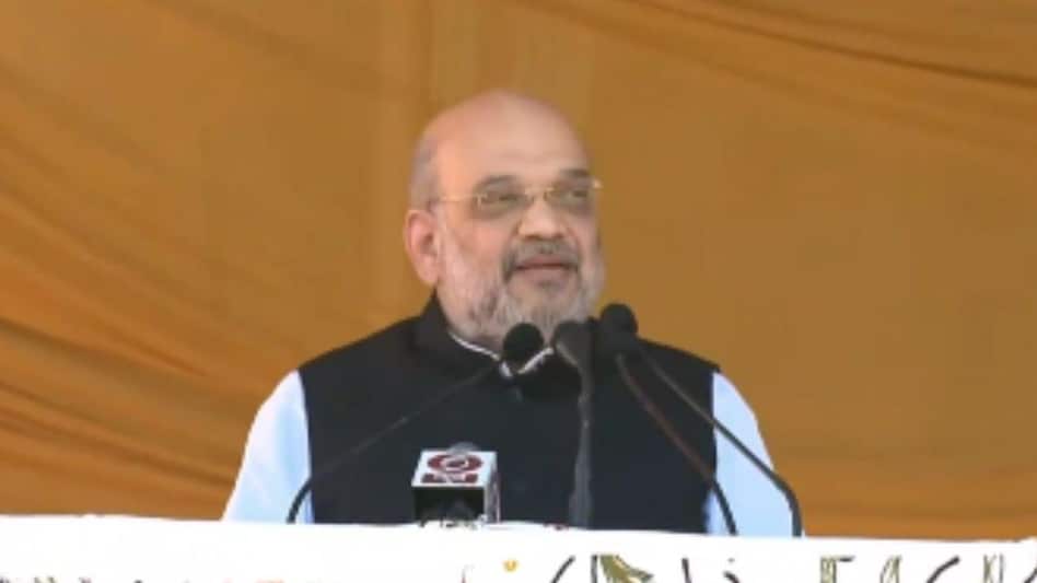 बारामूला : अजान की आवाज सुनकर शाह ने रोका भाषण