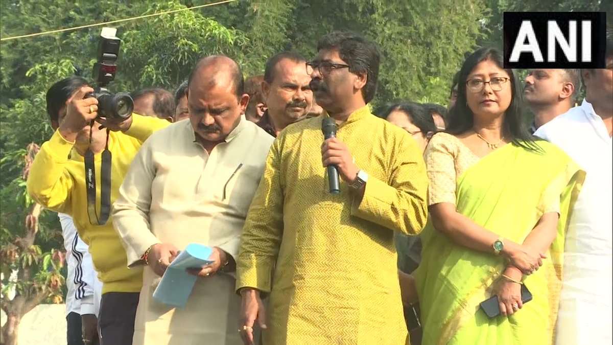 ED के समक्ष पेश नहीं हुए झारखंड के मुख्यमंत्री हेमंत सोरेन, शक्ति प्रदर्शन कर दी ED को चुनौती