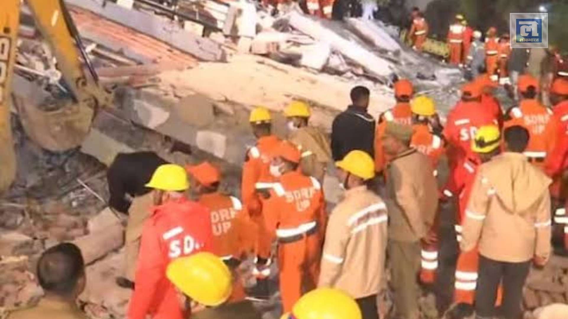 आगरा: खुदाई के दौरान कई घर गिरने से 4 साल की बच्ची की मौत