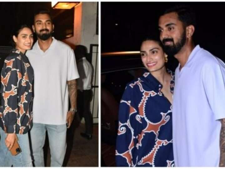 शादी के बाद पहली बार डिनर डेट पर गए अथिया शेट्टी और केएल राहुल, साथ में दिए पोज