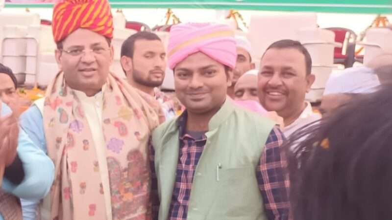 आज़म सैफी को मिली राष्ट्रवादी मुस्लिम पसमांदा महाज के जिलाध्यक्ष की कमान