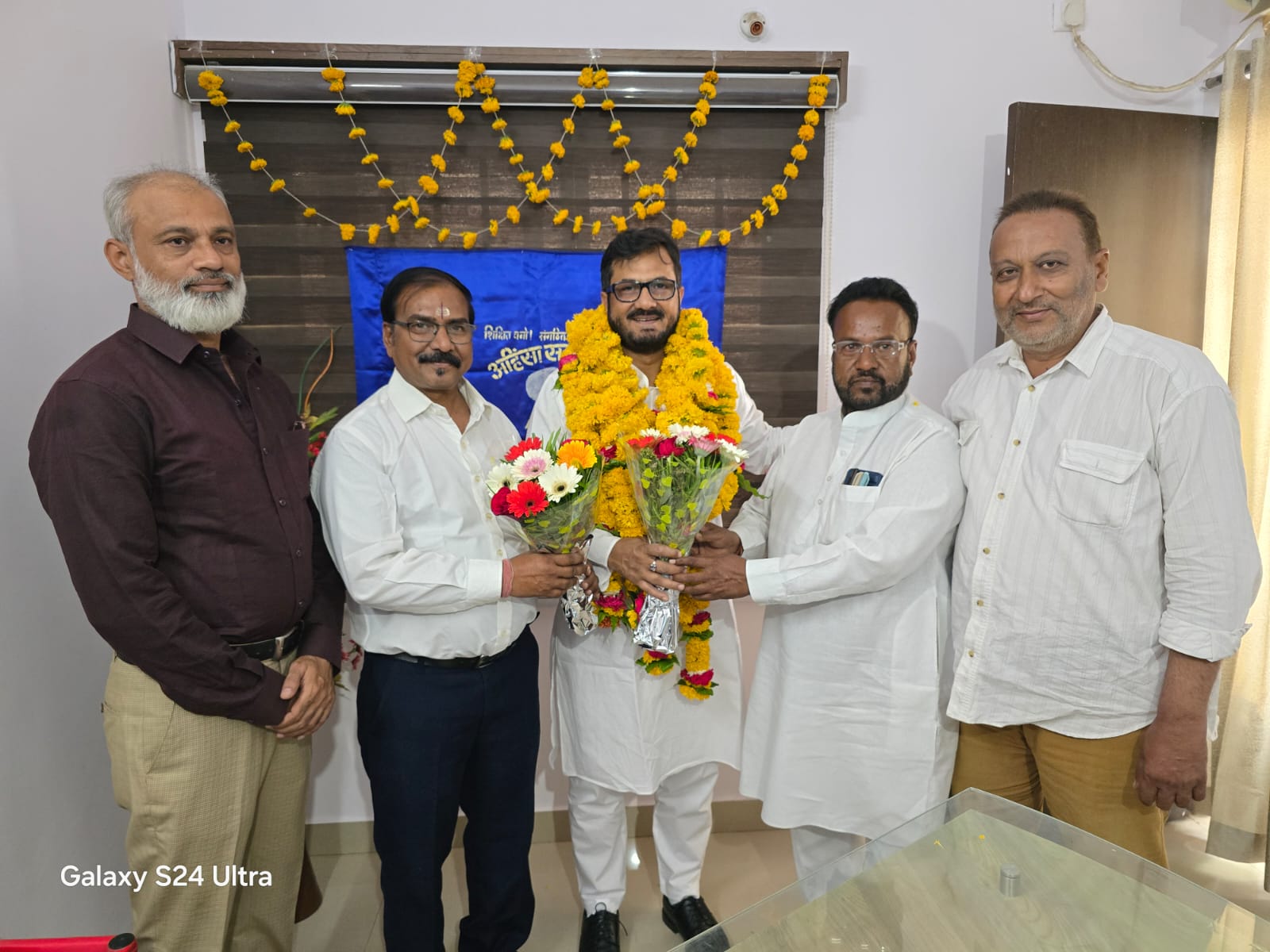 क्यू एम नवेद अहिंसा समाज पार्टी के कार्यवाहक राष्ट्रीय अध्यक्ष बनें